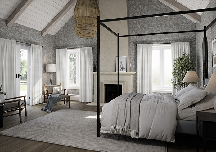 San Remo (Blackout), Cloud - Made to Measure Curtains - Image 7